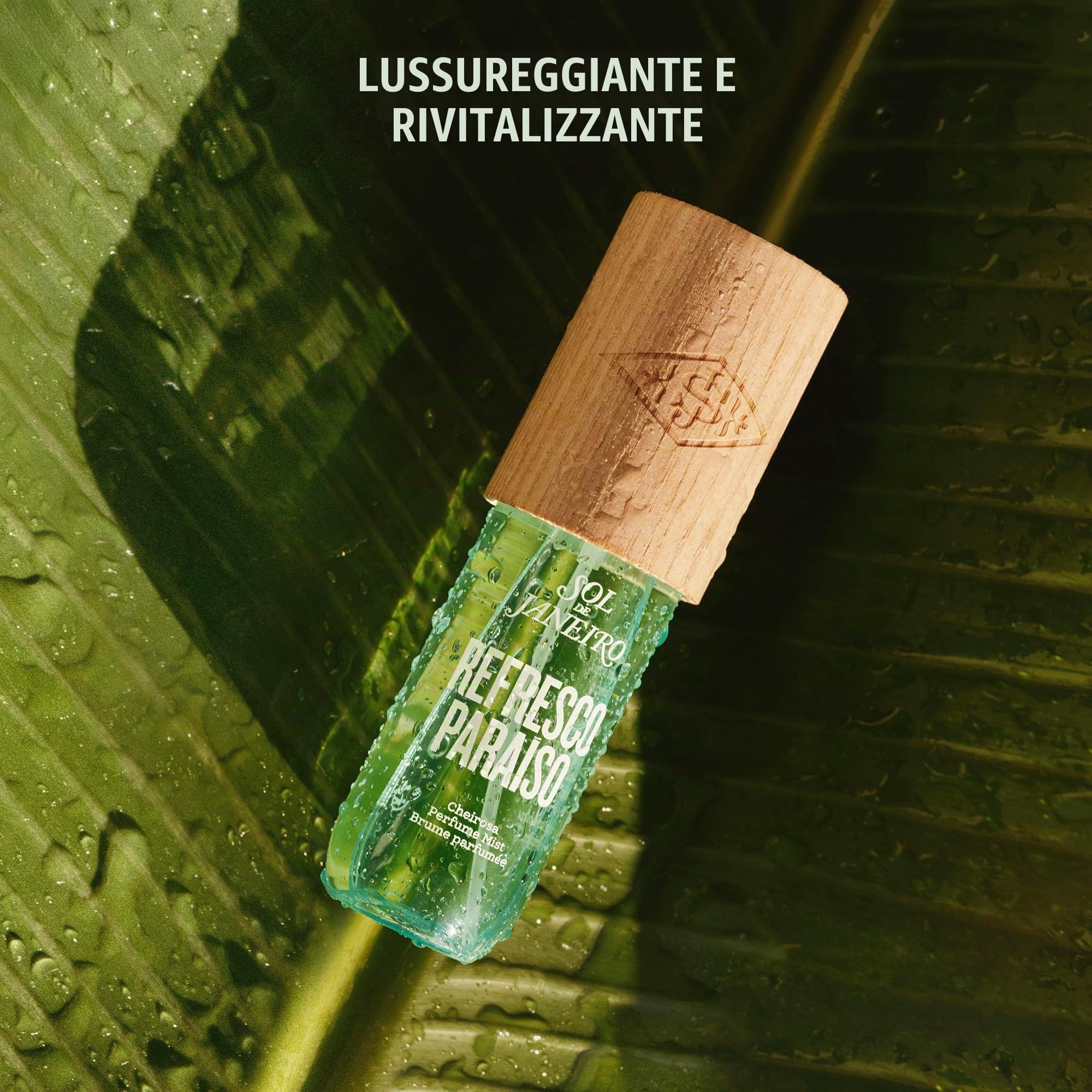 Sol de Janeiro Refresco Paraíso Limited Edition Perfume Mist, spray per il corpo, brezza marina, orchidea, liquido