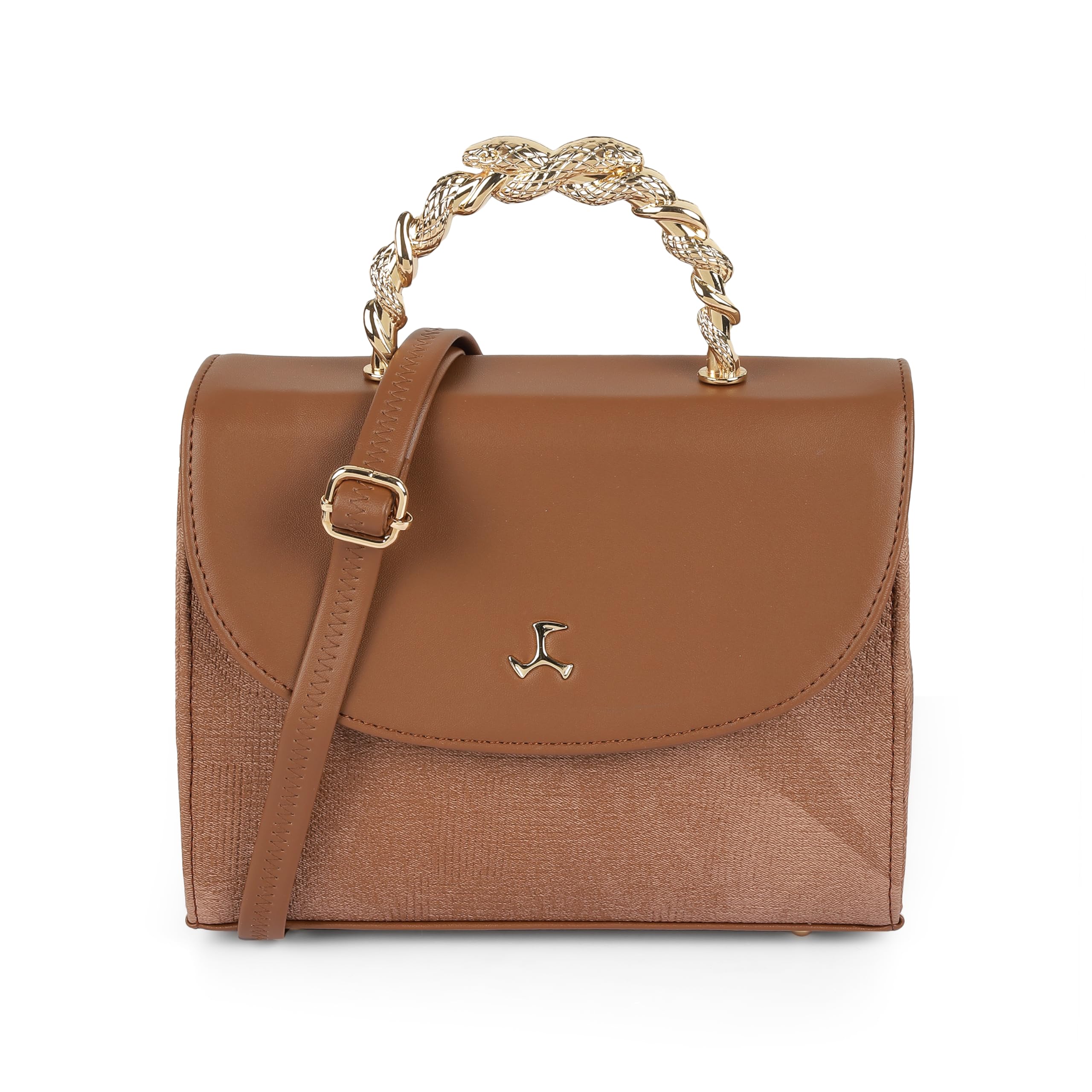 Women Casual PU Soft Body Magnet closure Solid Sling Bag-image-9
