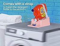 Vista 3 de Skywin - Estación para detergente de ropa, con soporte para detergente y para taza de medida, con inclinación hacia abajo para verter fácilmente