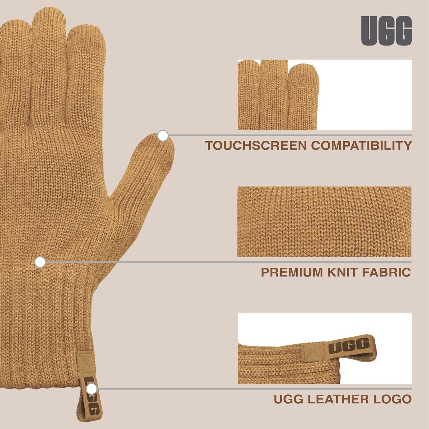 UGG Lightweight Glove - Image 3