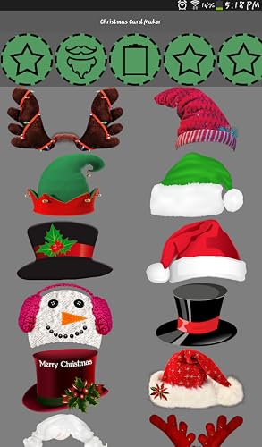 Christmas Photo Greeting Card Maker - Holiday Stickers, Frames, Messages #TOP2