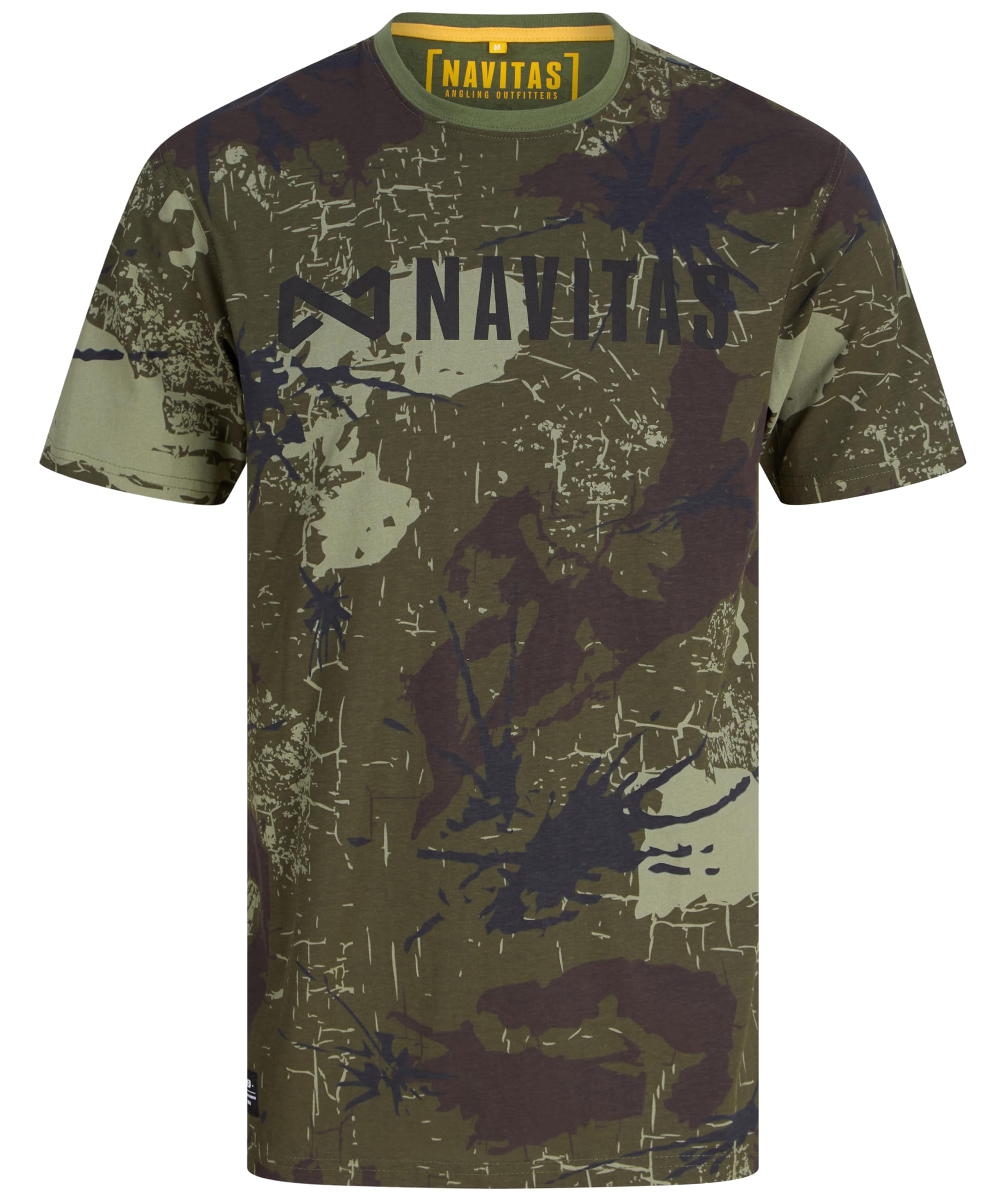 Navitas Identity Camo T-Shirt - Fishing Outdoor Clothing (UK, Alpha, L, Regular, Regular, 1, Camo)