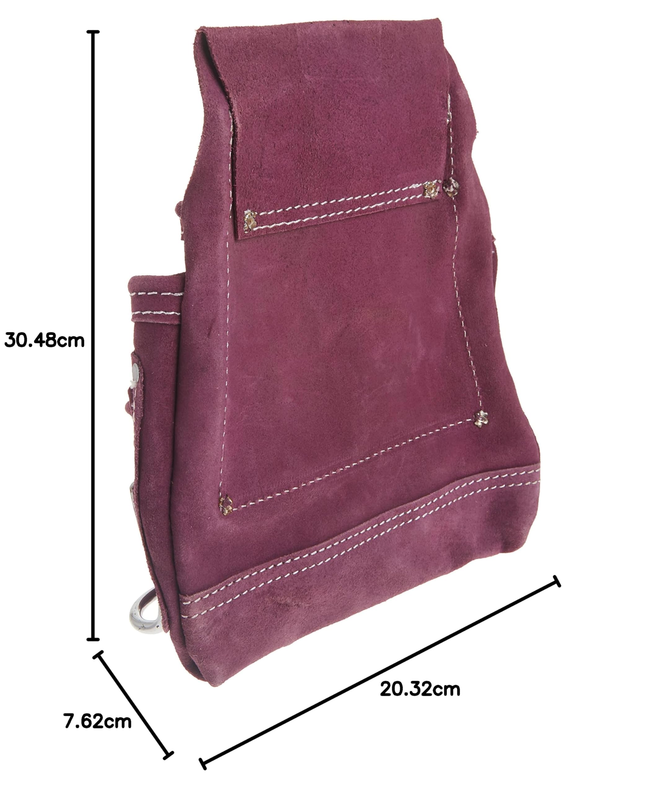 Graintex SS1123 morado piel 10 Herramienta de bolsillo bolsa