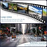 OBEST Moto Dash Cam, enregistreur d'équitation de moto pour véhicule électrique, vélo, 1080P Dashcam avec 120° Angle large, IP65 Imperméable, G-Sensor, Loop de caméra de tableau de bord 1080P Dashcam avec 120° Angle large, IP65 Imperméable, G-Sensor, Dashb