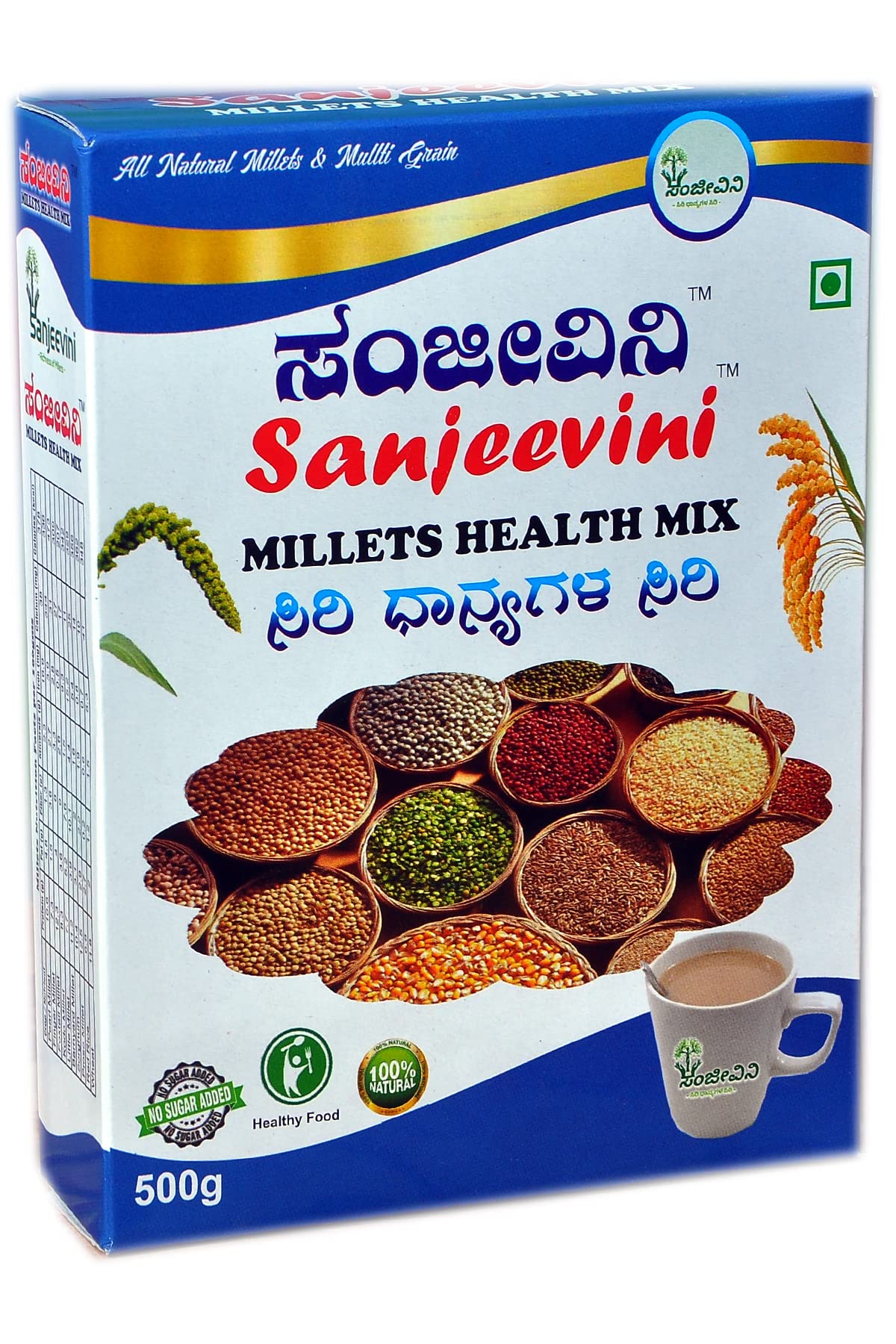 See full amazon price history chart for Sanjeevini Millets Health Mix All natural millet And Multi Grains 100% Organic And Natural Product (500 Gram) Sanjeevini Millets Health Mix All natural millet And Multi Grains 100% Organic And Natural Product (500 Gram) (B09B9NB6FF) Amazon Price History, Amazon Price Tracker