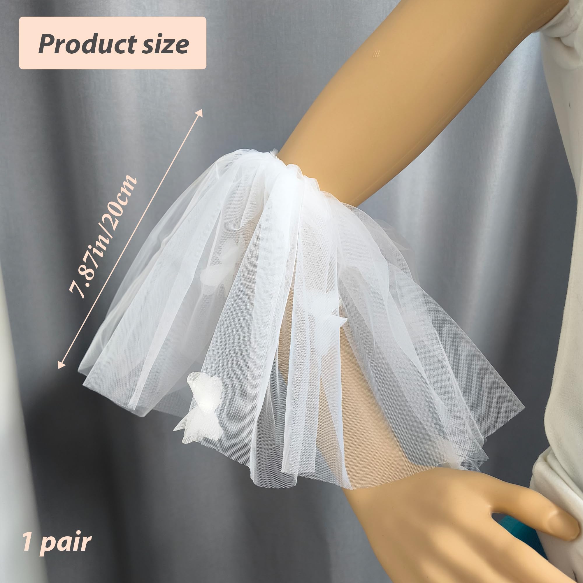 Maniche staccabili per abito da sposa, maniche da