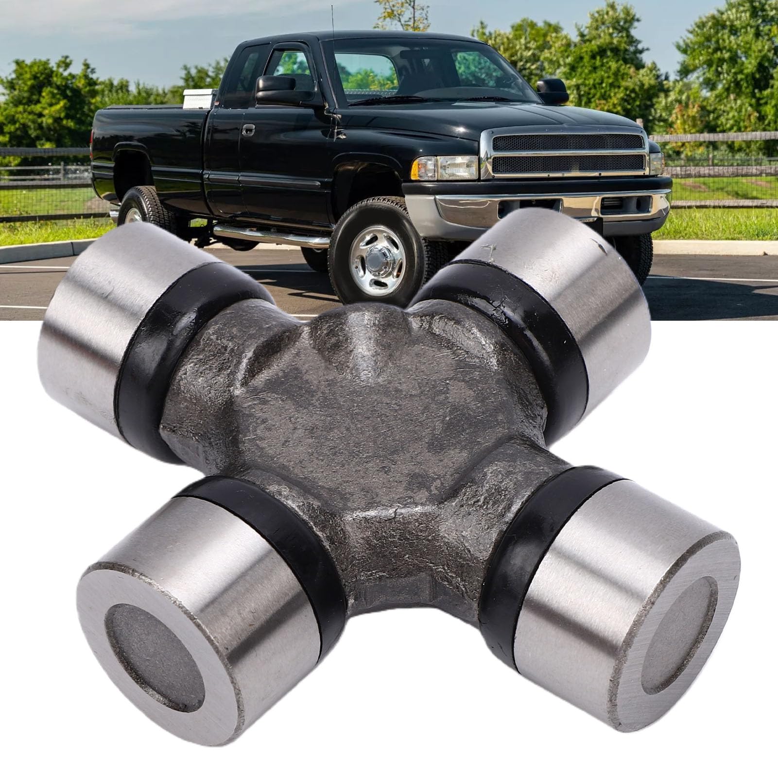 Sxhlseller Kit de Joint en U 5-460X, Série 1310 1350, Kit de Remplacement de Joint Universel pour Spicer 2-70-18X 2-94-28X 3-70-28X 3-94-18X, avec Graisseur et Anneaux d'arrêt Externes