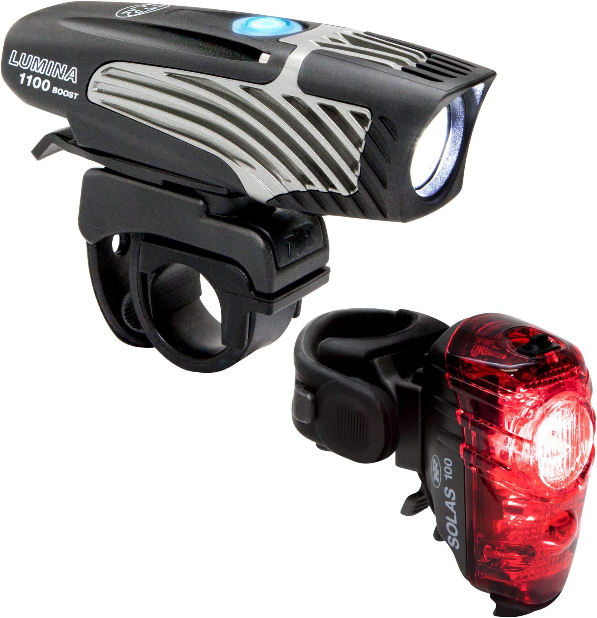 (6776 Lumina 1100 Boost/Solas 100 Combo Bike Headlight Taillight
