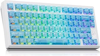 OOCTPK Chilkey Slice75 HE Gaming Keyboard: Hall Effect Aluminum Keyboard with Flux Switch, Rapid Trigger, 8K Polling, Per-... Price In India