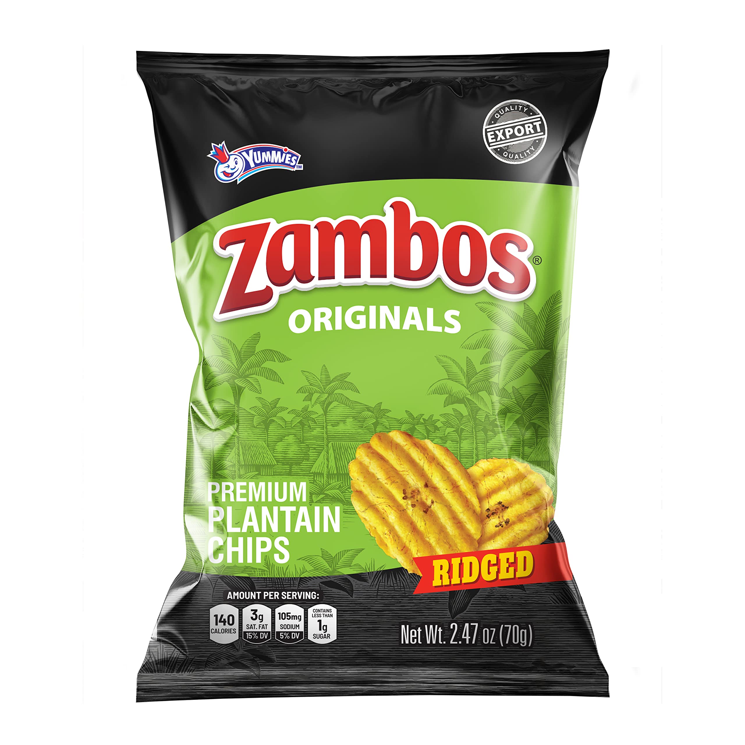 Buy Zambos ain Chips Original, Crunchy Ridged Cut Premium ain Chips, 8
