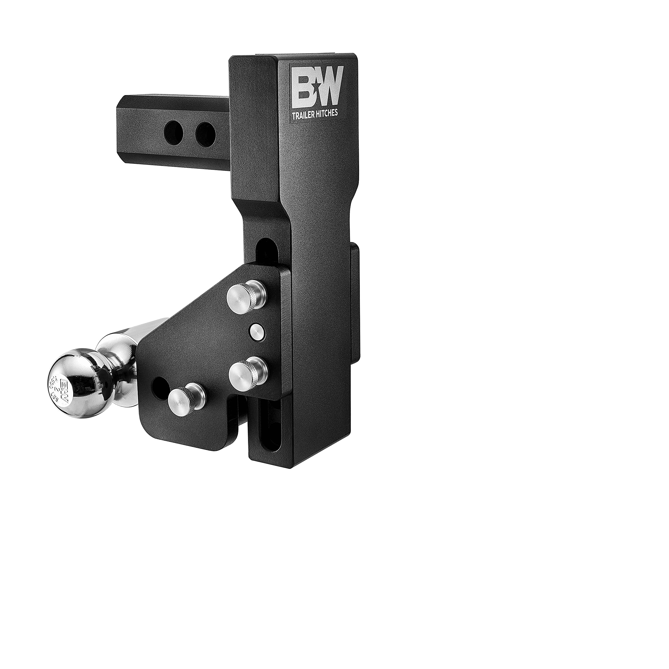 B＆W Trailer Hitches MultiPro 牽引＆収納 2.5インチレシーバー、トライボールに適合 (17/8インチ x