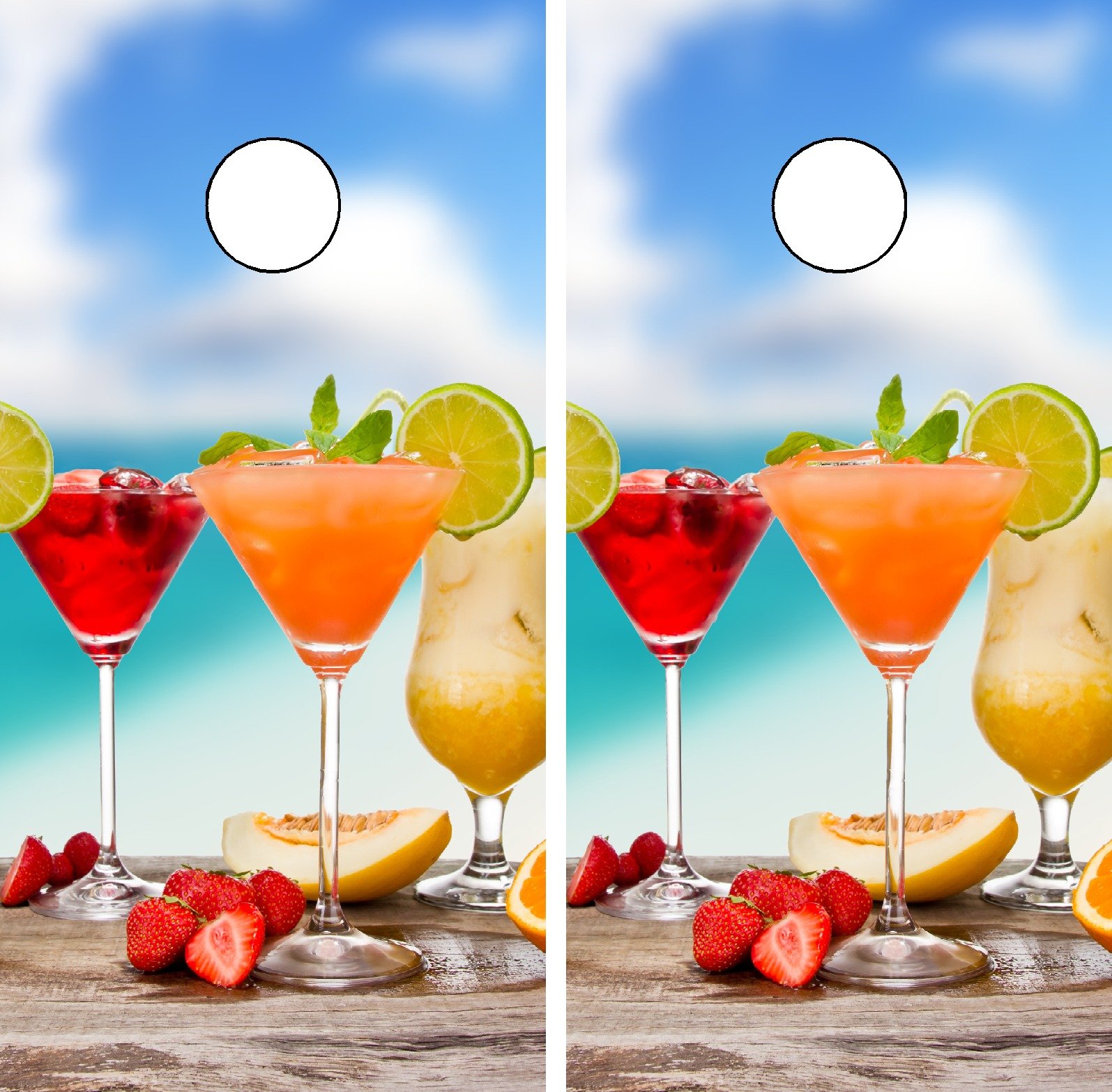 C287 Margarita Cornhole WRAP Wraps Laminated Board Boards Decal Set Decals Vinyl Sticker Stickers Bean Bag Game Vinyl Graphic Tint Image