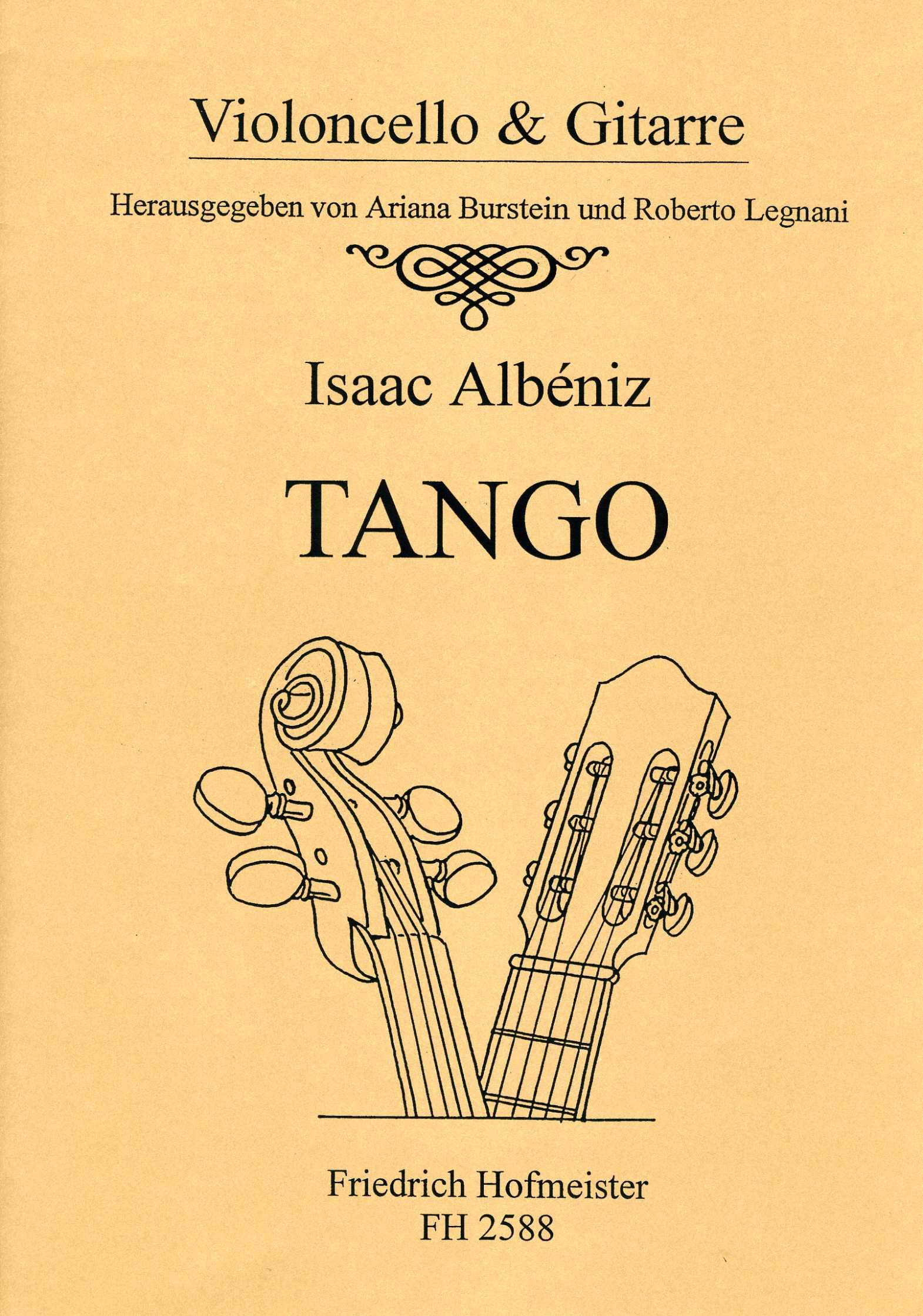Isaac Albéniz-Tango-Cello and Guitar