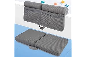 2.3' Ultra Thick Baby Bath Kneeler and Elbow Rest Pad Set