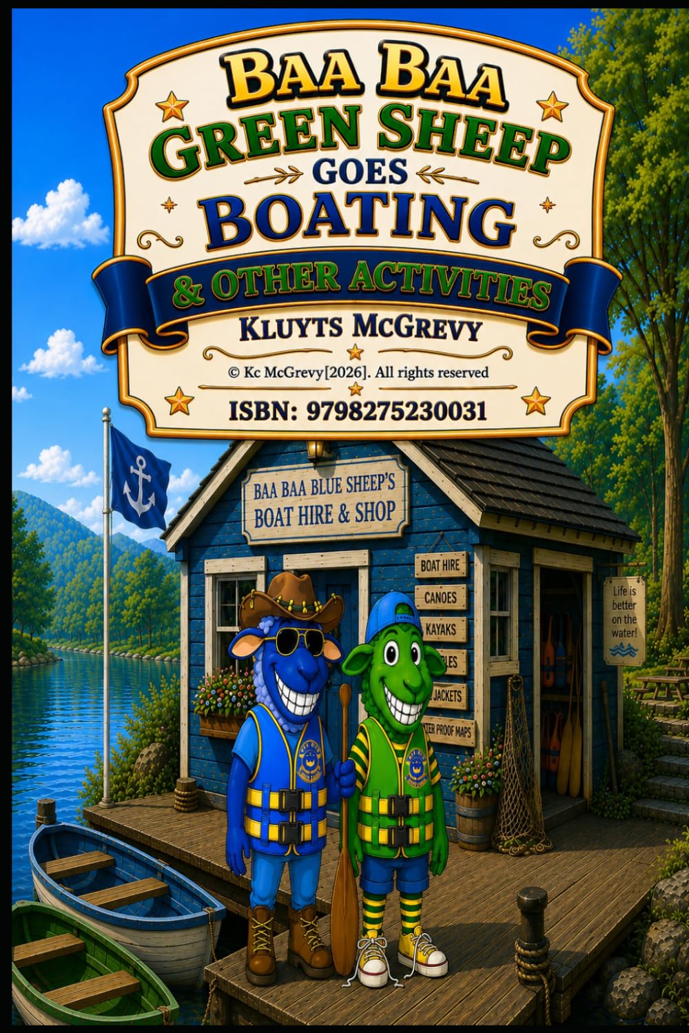 Baa Baa Green Sheep Goes Boating (Baa Baa Sheep Town Stories)
