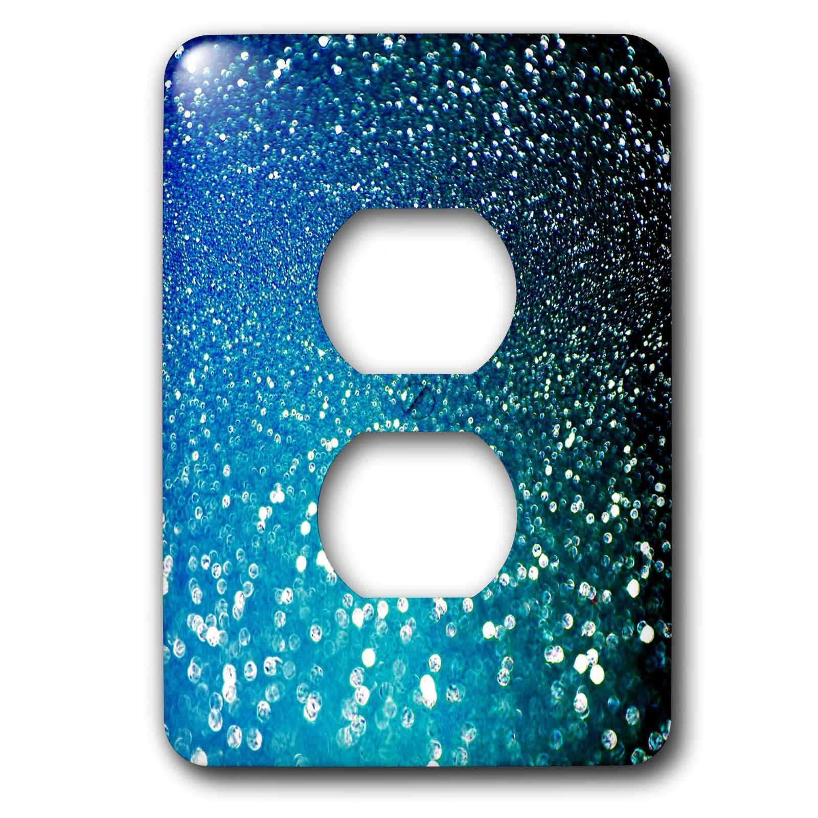 Lot de 2 prises de sortie bleu océan pour un salon moderne et élégant