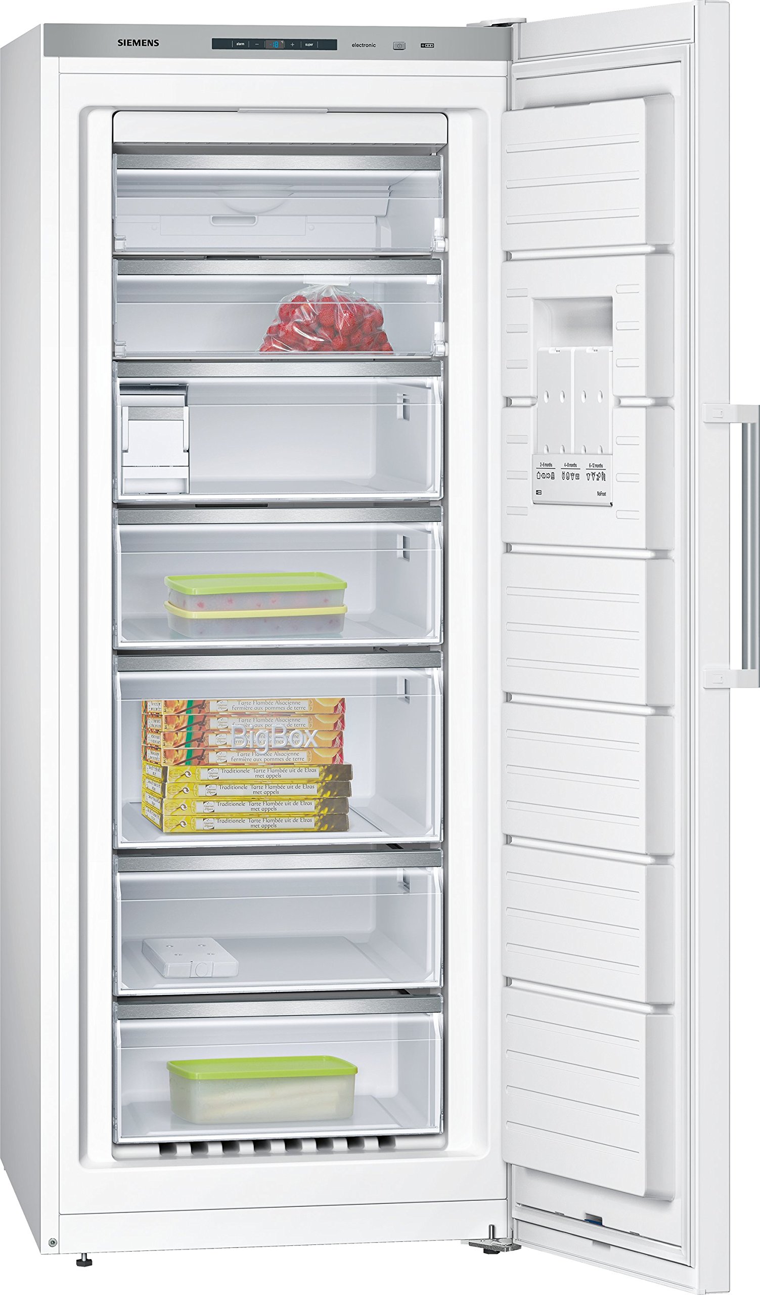Siemens GS54NAW42 A+++ / 176 cm / 187 kWh/Jahr / 323 L Gefrierteil/NoFrost-Technik/weiß