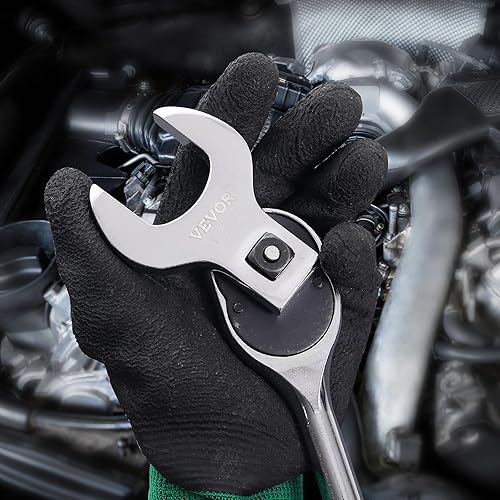 Miniatura 8 de VEVOR Crowfoot - Juego de llaves Crowfoot, 14 piezas SAE (1-116 - 2 pulgadas) con bandeja de almacenamiento, material 40CR con tamaño grabado láser,