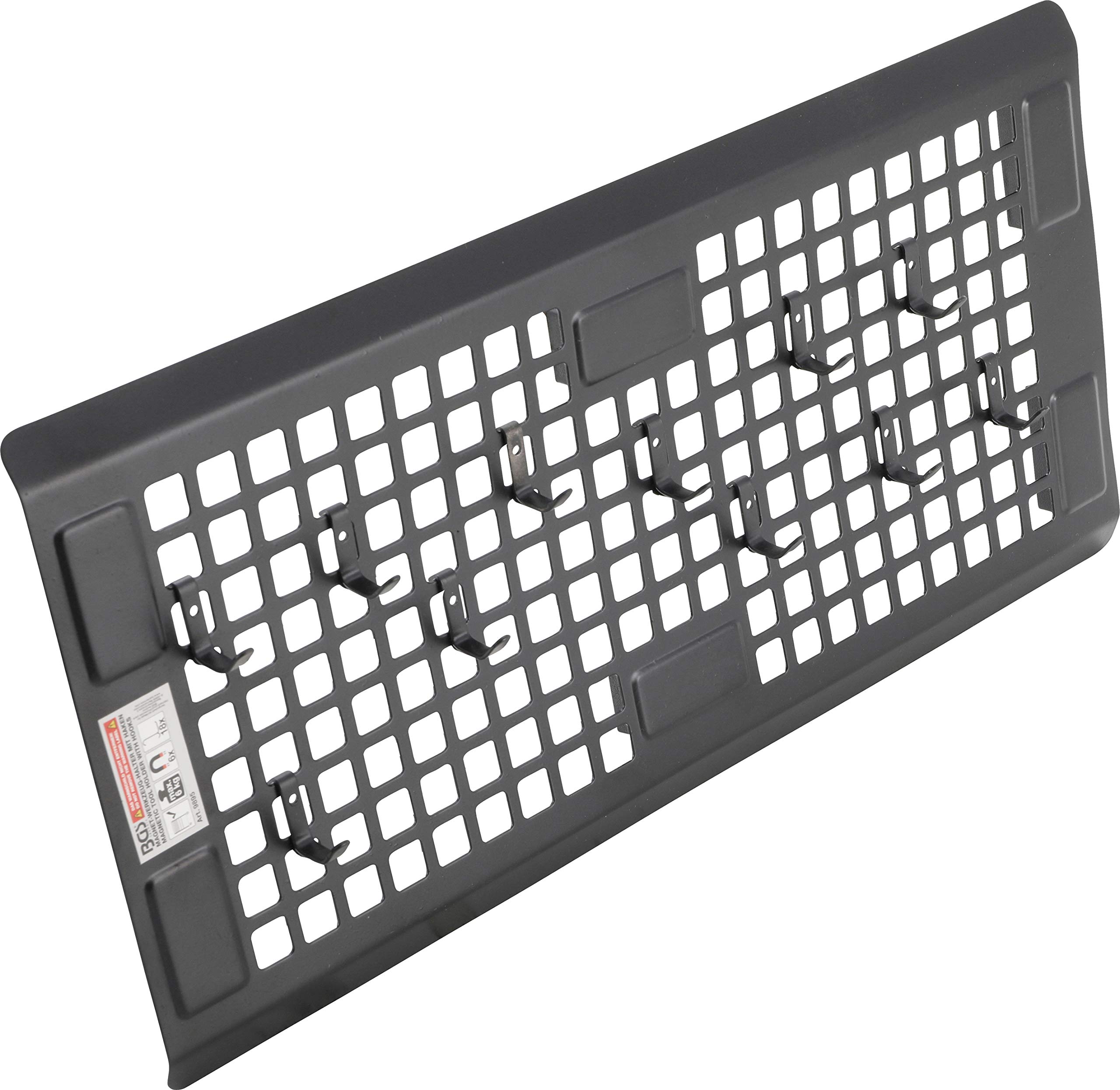Soporte magnético BGS 9895 para ordenar destornilladores y llaves en taller