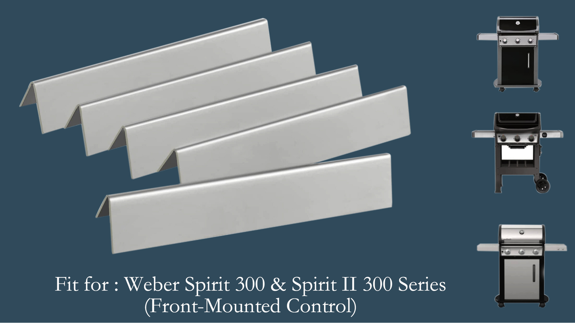 Rushare 7636 Lot De 5 Barres Aromatisantes Pour Barbecues à