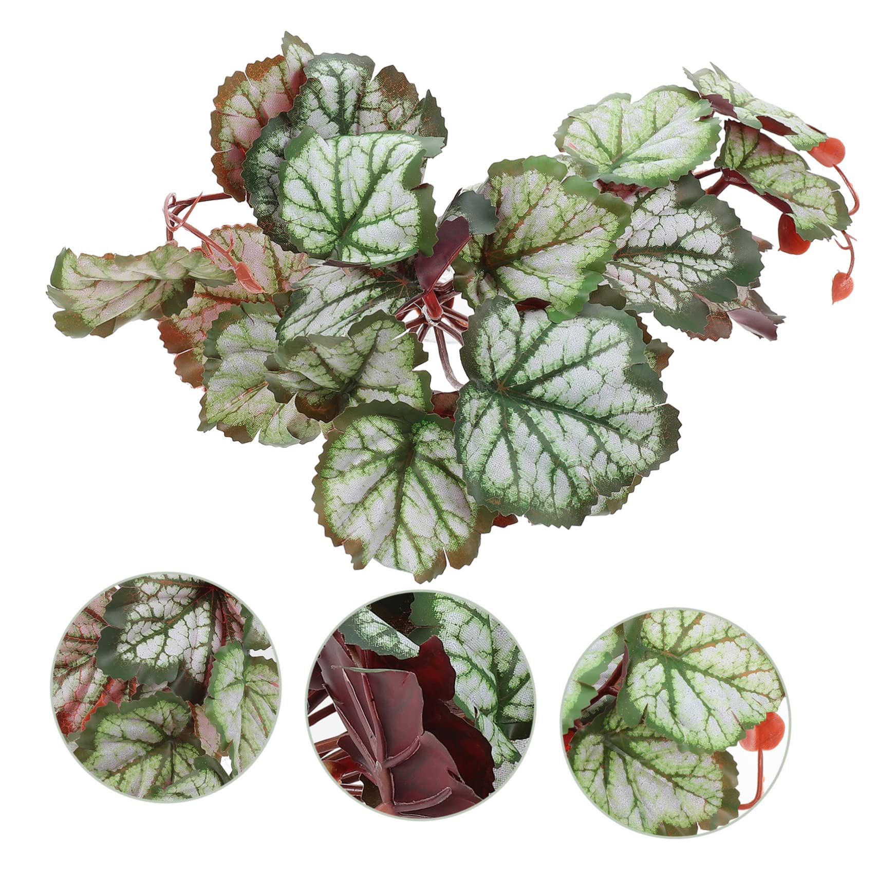 MAGICLULU 5piezas Adorno De Planta Artificial para Acuario y Terrario Decoración Lifelike para Peceras y Reptiles Accesorio Seguro y Duradero para Acuarios y Terrarios para Ocultar y Jugar