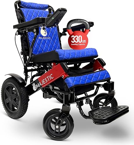 Miniatura 12 de Majestic - Sillas de ruedas eléctricas para adultos, silla de ruedas eléctrica plegable y ligera, silla eléctrica plegable ligera para personas