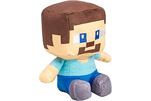 JINX Minecraft Mini Crafter Steve Plush Stuffed Toy