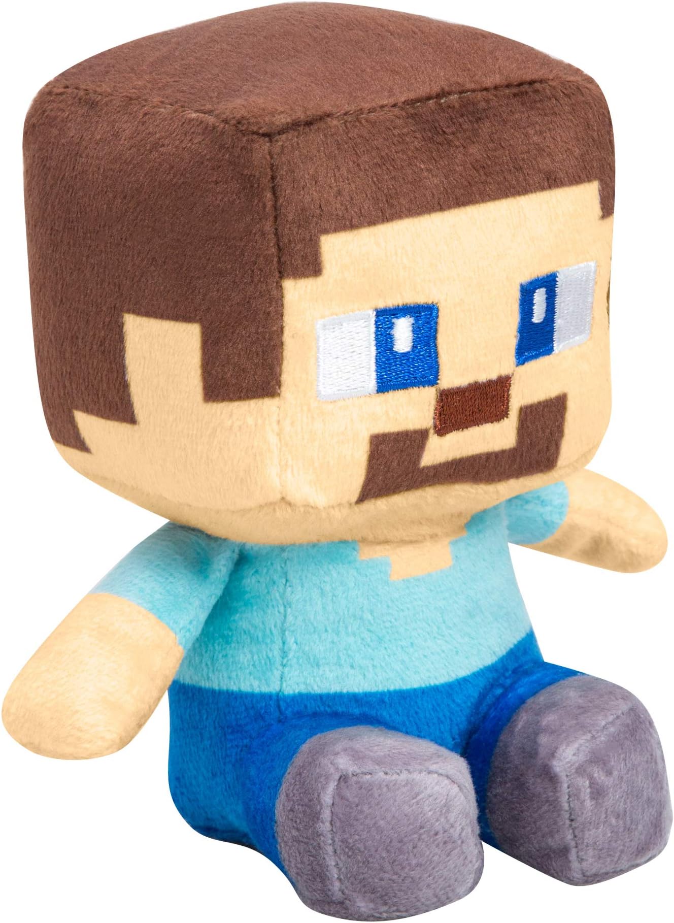 JINX Mini Crafter 4.5 Inch Plush Steve, 889343107191