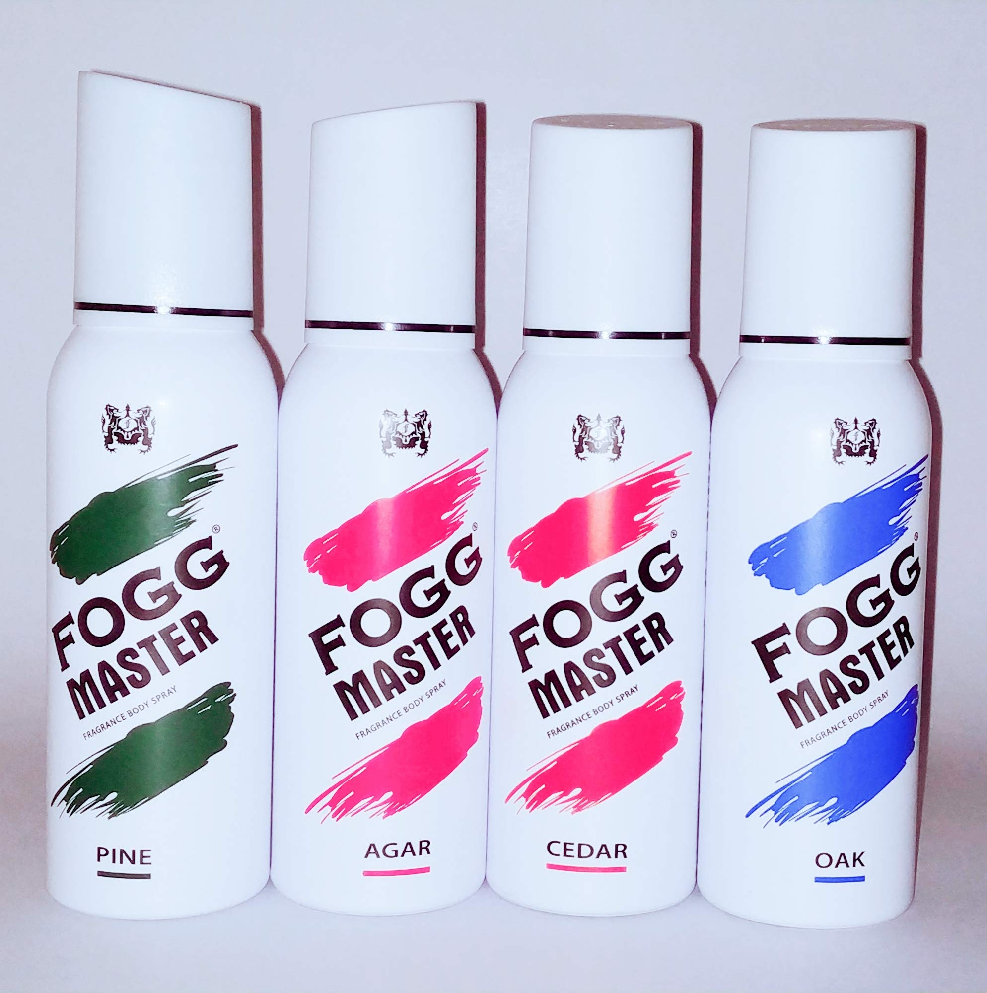 FOGG Unisex Master Fresh Scent Deodorant Spray For (120Ml) - Pack Of 4