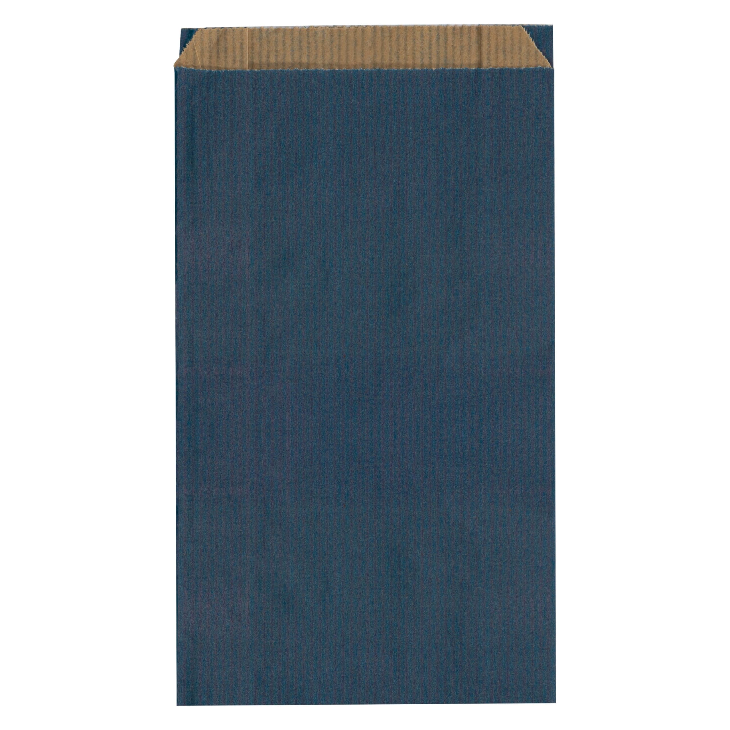 Sachets cadeau kraft couleur L 18 x H 35 cm - Colis 250 (Bleu)