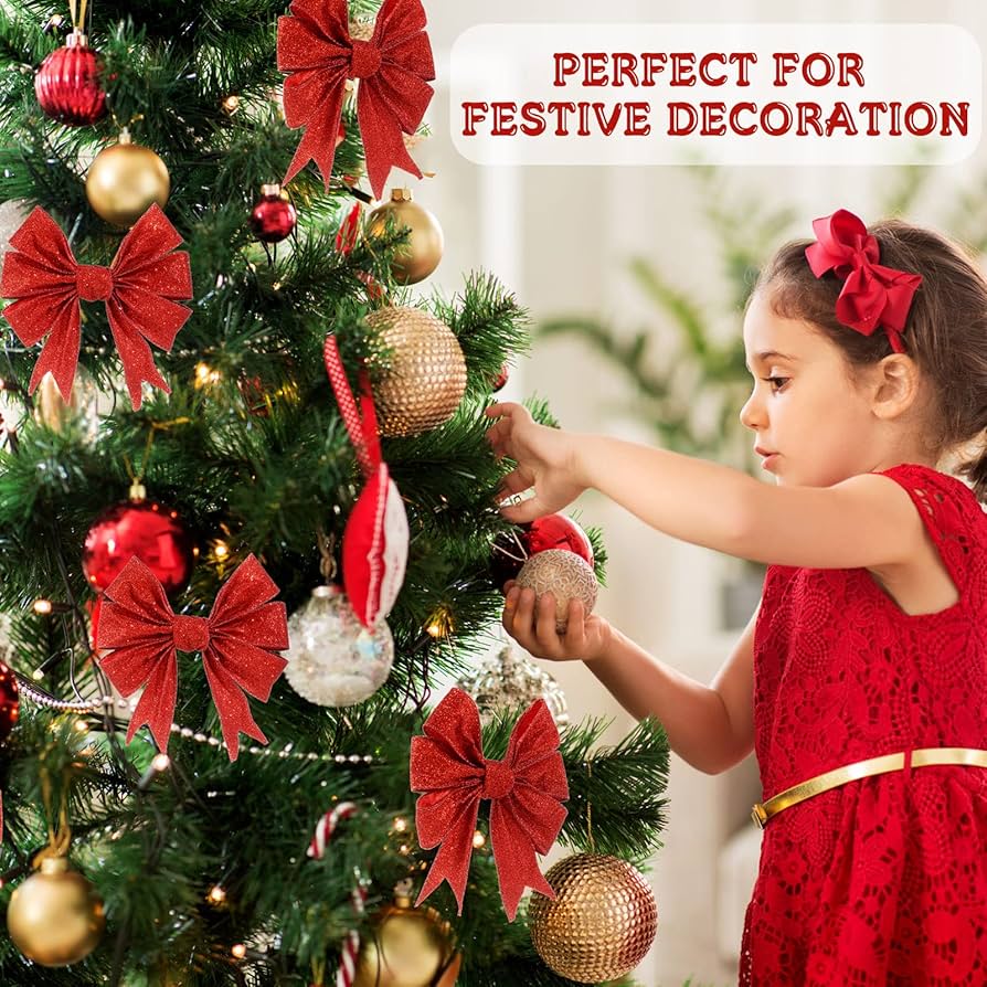 人工クリスマスツリー 赤リボン ストア・エキスプレス クリスマス オーナメント クリスマス