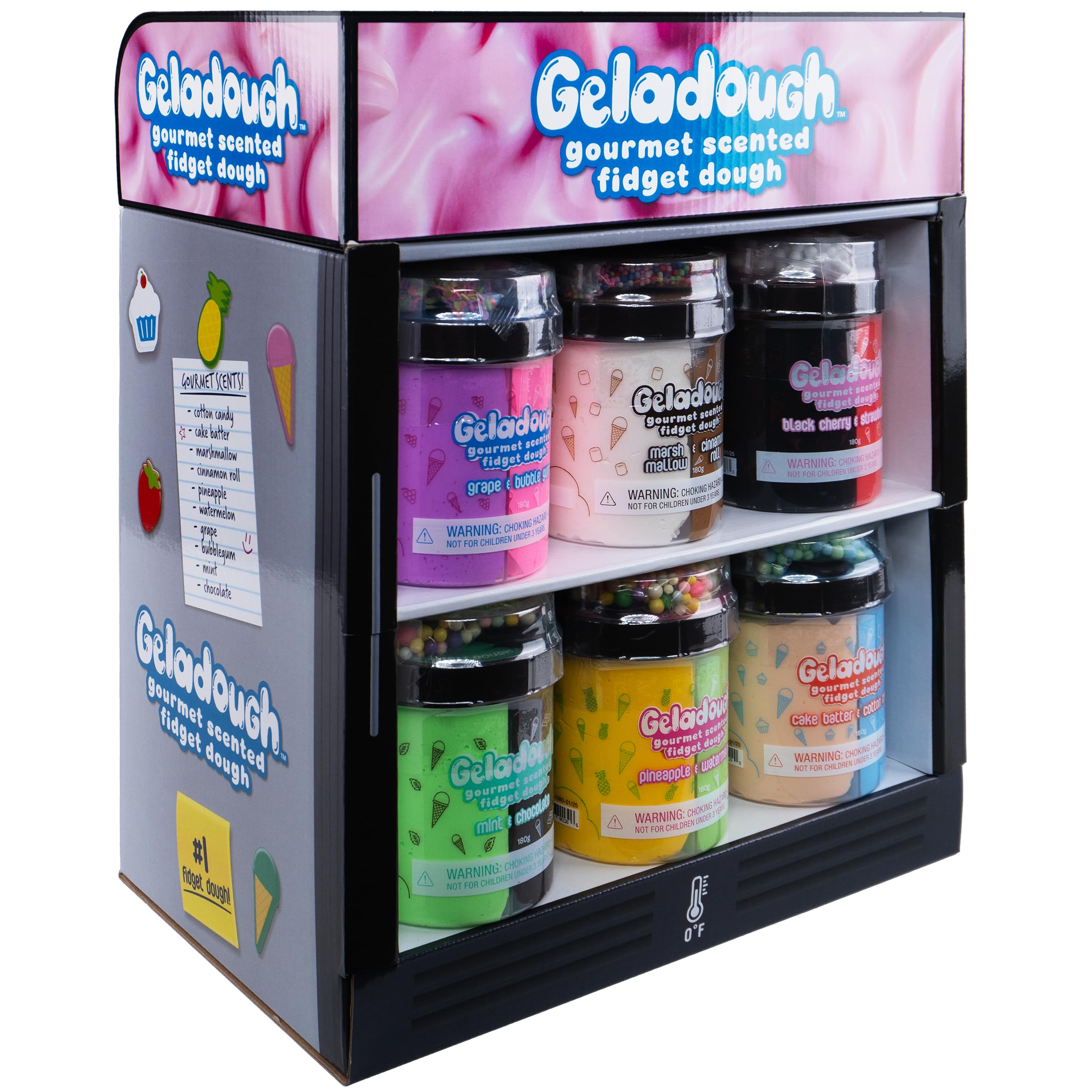 Amazon.com: Geladough Non-Slime Butter Cloud Dough – Marshmallow