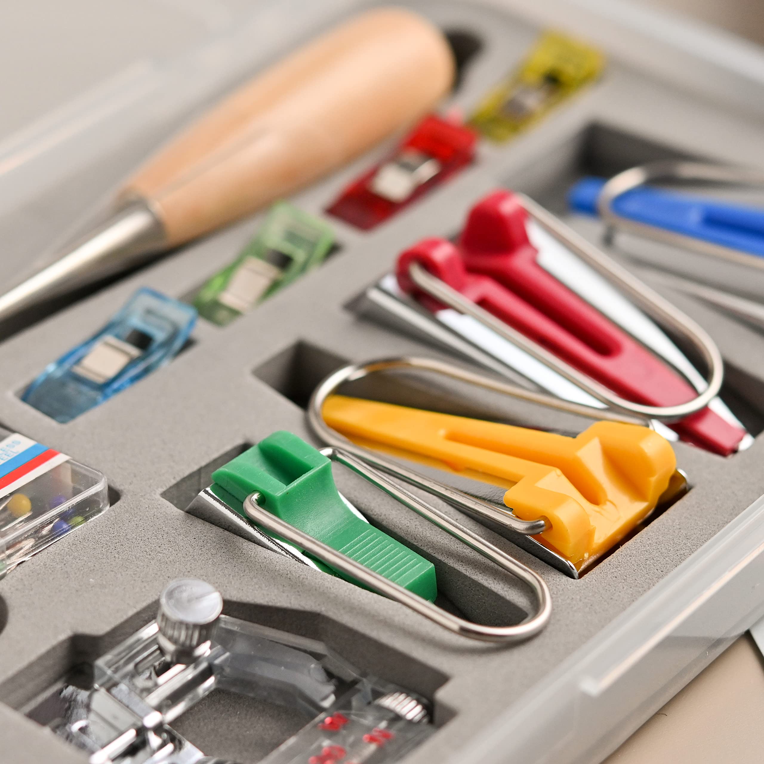 Love Sew Bias Tape Maker Kit Adjustable Binding Kit Finish Raw Edges All 5 Sizes 6MM 9MM 12MM 18MM 25MM