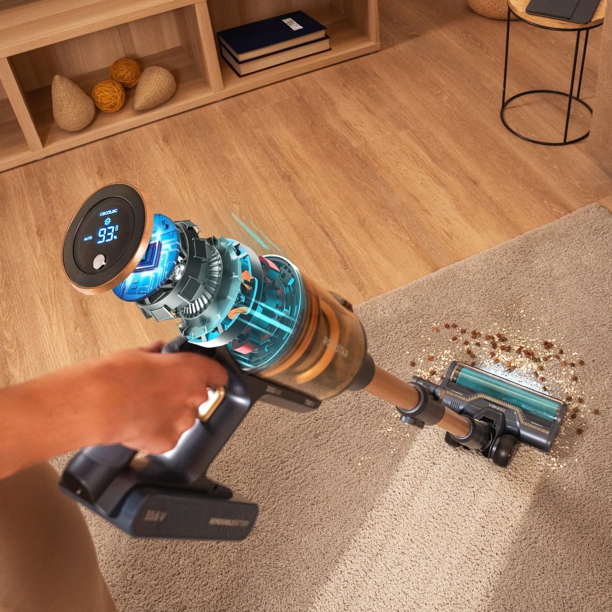 Aspiradora vertical Cecotec Conga Rockstar RX70 AquaPet Flex Genesis