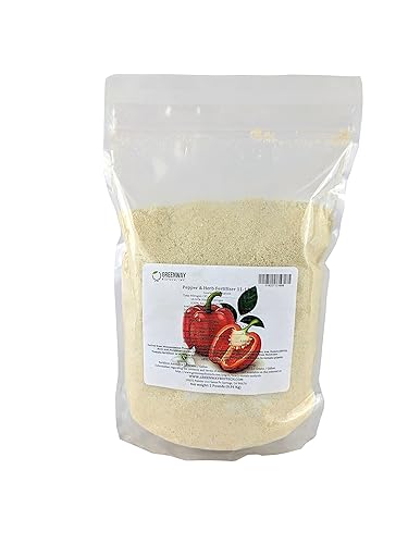 Miniatura 4 de Greenway Biotech Fertilizante de pimienta y hierbas 11-11-40 en polvo con micronutrientes y oligominerales - Fertilizantes 100% solubles en agua (5