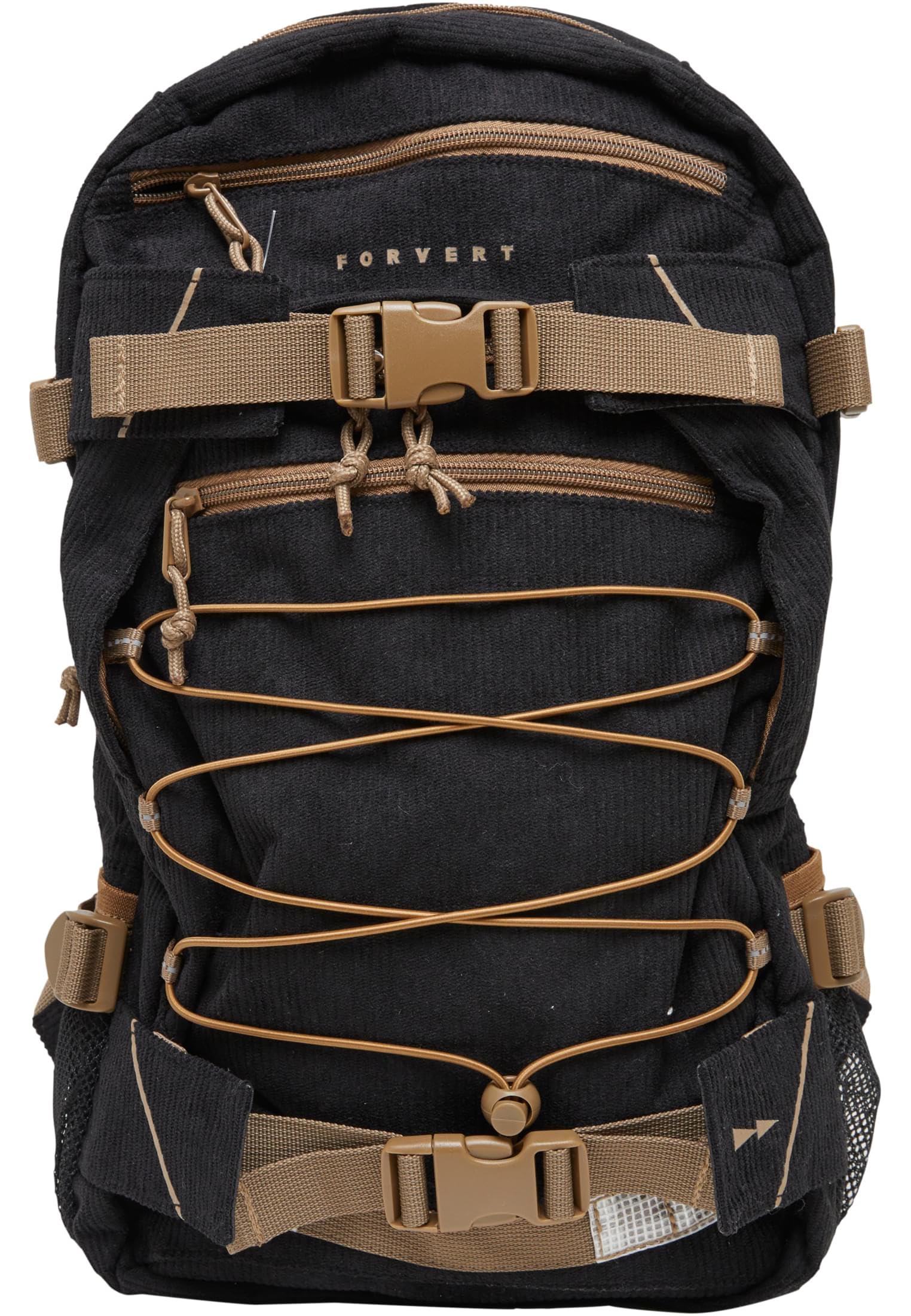 Forvert Cord Louis Backpack, Farbe: black, Größe: OS