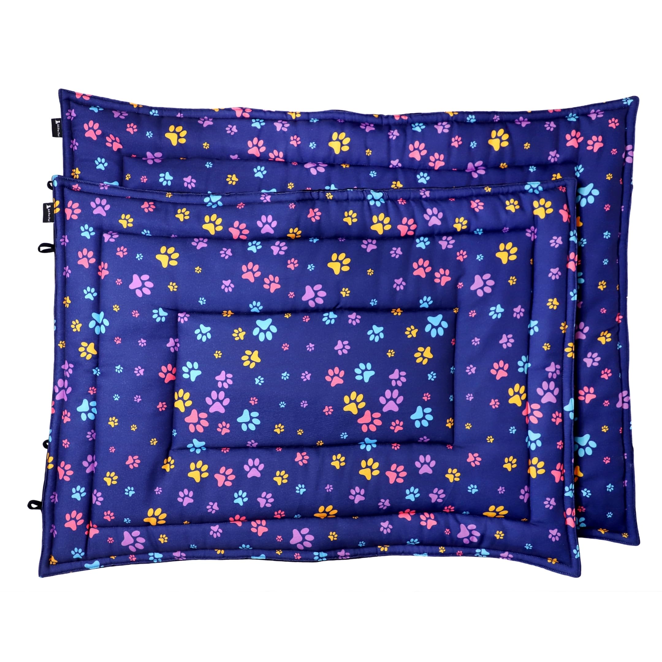 All For Fur Dog Mat/Bed | All Season | Machine Washable | Foldable for Travel | for Car, Bed, Sofa, Crate/Cage or Floor | Mattress for Sleeping | for Small to Medium Dogs | Green Amalfi Lemons (B0CL3B15YN) Amazon Price History, Amazon Price Tracker