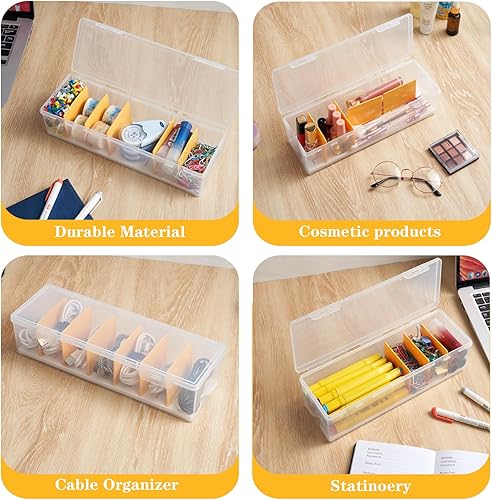 Miniatura 7 de Paquete de 2 organizadores de cables con 16 bridas para cables, organizador de almacenamiento de cables de carga, organizador de cables de