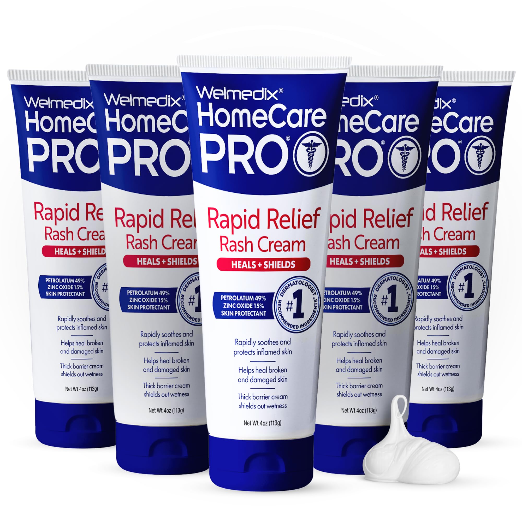 Amazon.com: Welmedix Adult Diaper Rash Cream - Zinc Oxide Cream