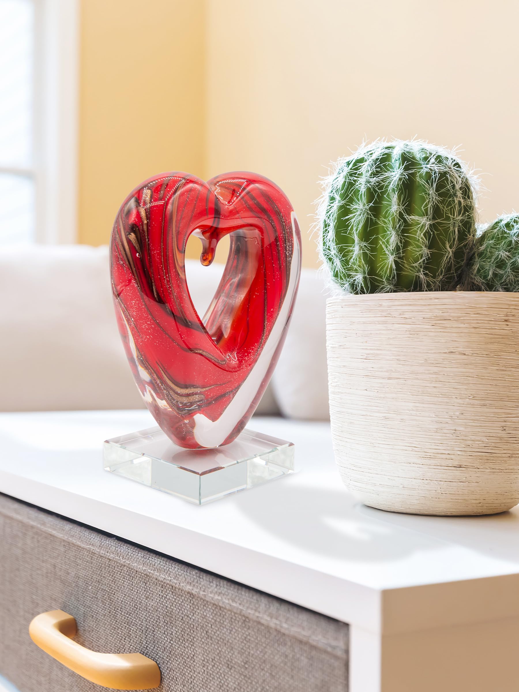Amazon.com: Dale Tiffany AS21274 Art Glass Sculpture 7