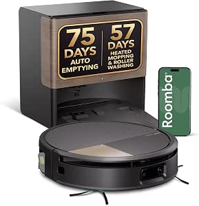iRobot Roomba 705X Robot Vacuum & Mop Combo, 175x Suction, Self-Cleaning Roller, AutoWash Dock, AI Obstacle Avoidance, Pet Hair