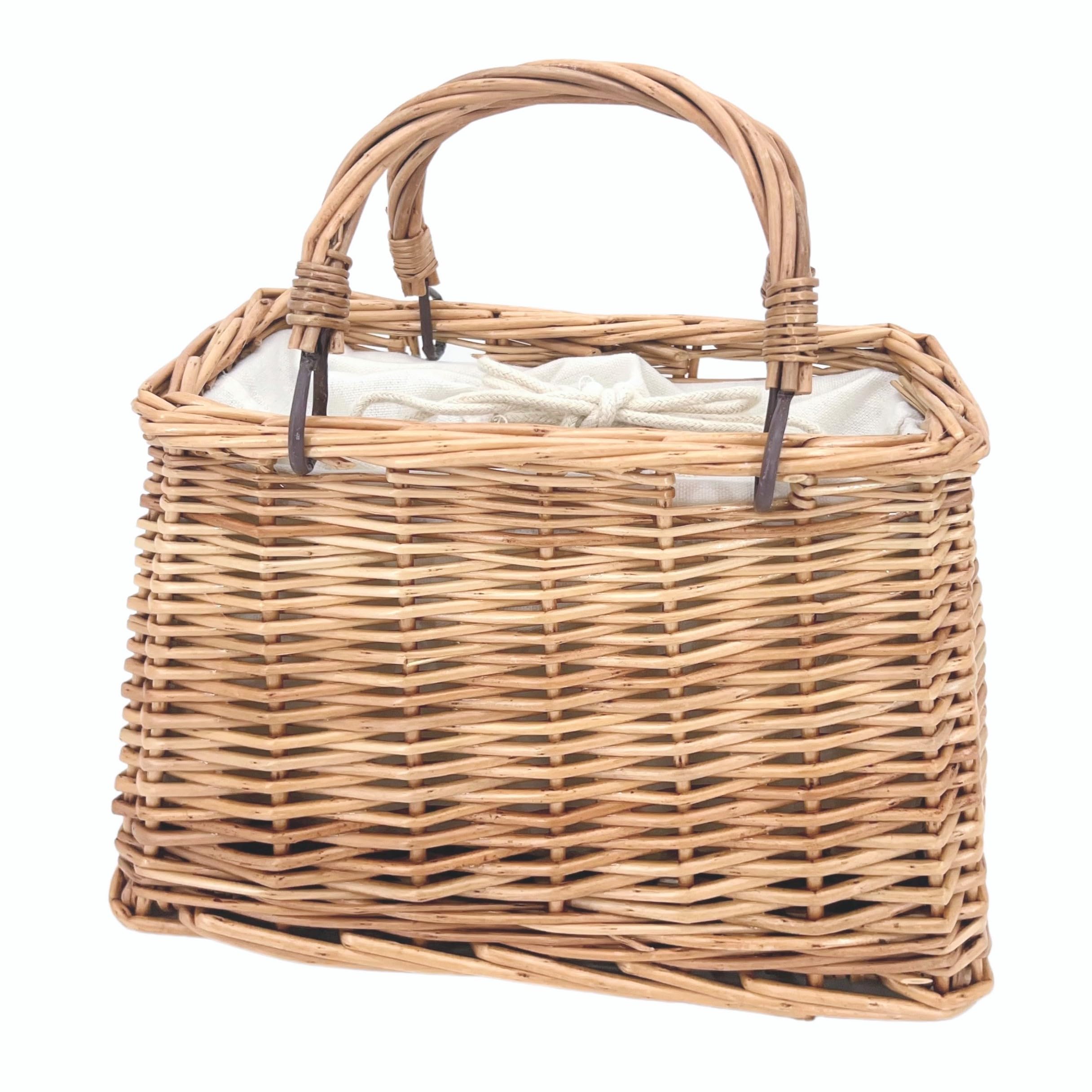 Amazon.co.jp: かごバッグ レディース 籐 浴衣 ミニバッグ バスケット