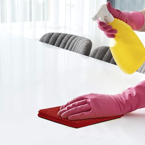 Miniatura 3 de TALVANIA Paños de cocina de rizo de algodón, paquete de 12 paños de limpieza suaves y absorbentes, paños de cocina pequeños de 12 x 12 pulgadas