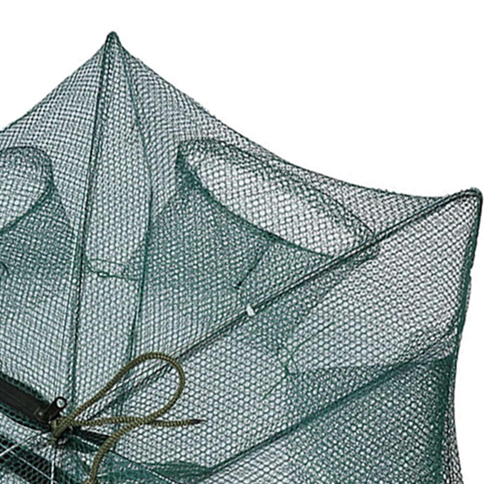 Rete da pesca automatica in nylon per catturare odori, anguille e gamberetti, facile da usare per appassionati di pesca e principianti