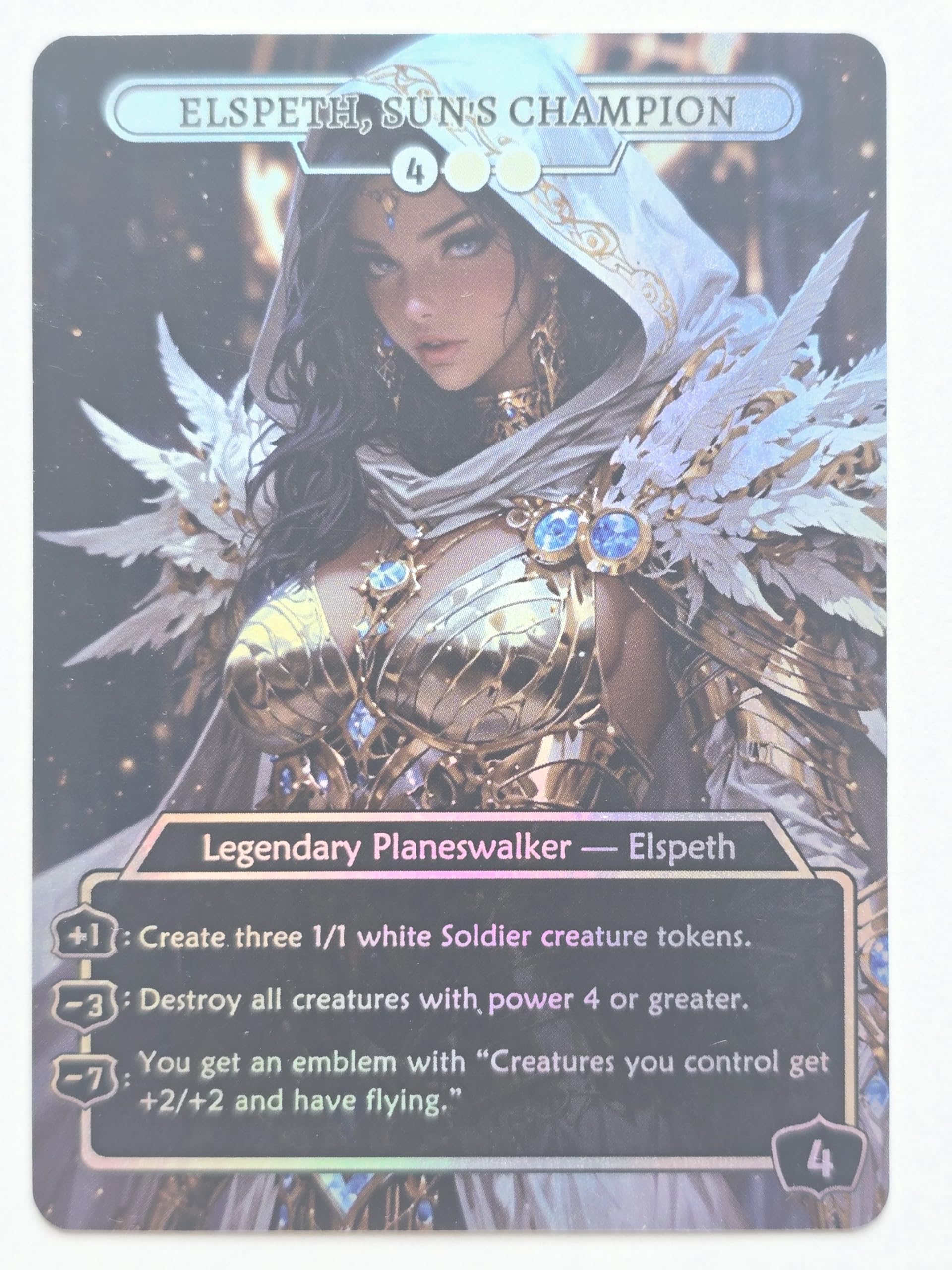 Amazon.com: Waifu Elspeth, Sun's Champion 01 Foil