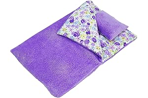 June Garden Cozy Dream Reversible Doll Sleeping Bag Playset