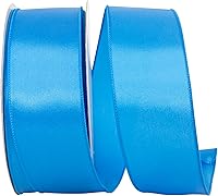 Vista 61 de Reliant Ribbon 92575W-050-40F - Cinta decorativa, 2-1/2 pulgadas x 10 yardas, azul real