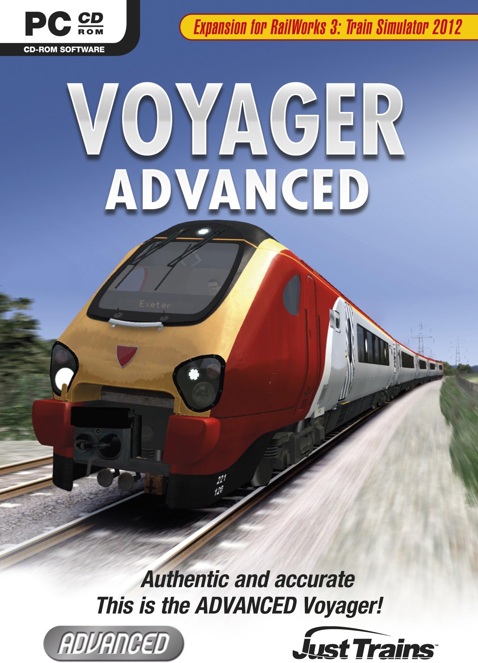 Voyager Advanced - Add-On for  Railworks  3 (PC DVD)