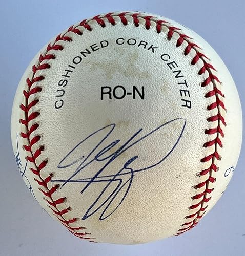 Miniatura 1 de PIAZZANOMOKARROSMONDESSIHOLLANDSWORTH Signed Rawlings NL Baseball (JSA) - Autographed Baseballs