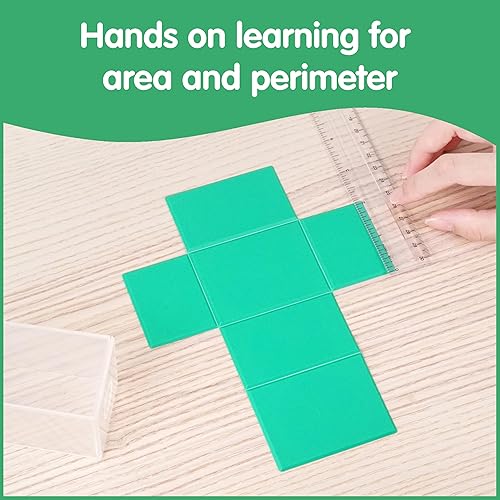 Miniatura 4 de Edxeducation 2D3D Geométrico Sólidos  Juego de 24-12 formas multicolores, 12 redes 2D y guía de actividades  Manipulación matemática temprana y